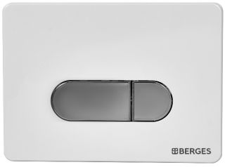 Инсталляция для унитаза Berges Novum D7 с кнопкой белый/хром 040237